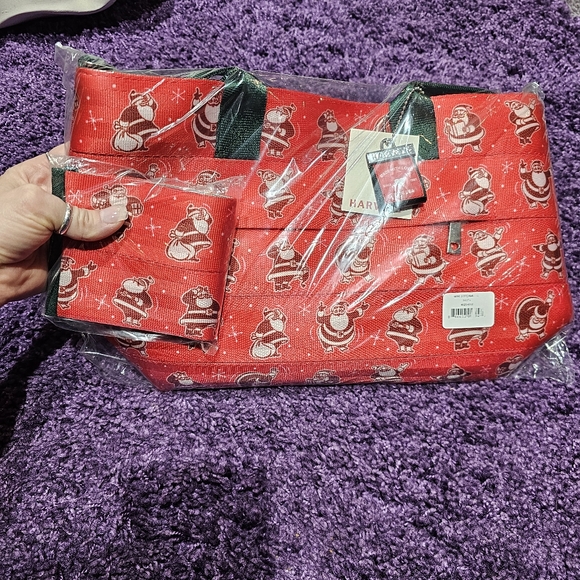 Harveys Christmas Santa Tote Purse - Picture 6 of 6